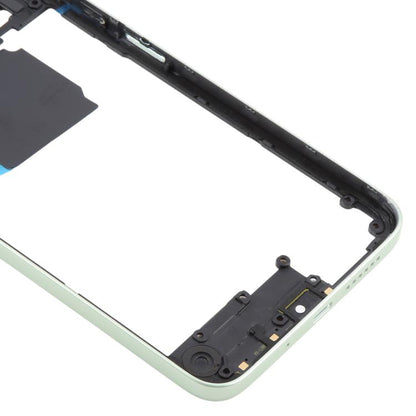Xiaomi Redmi 15 5G Original Middle Frame Bezel Plate Replacement - Green, Compatible with Global Model