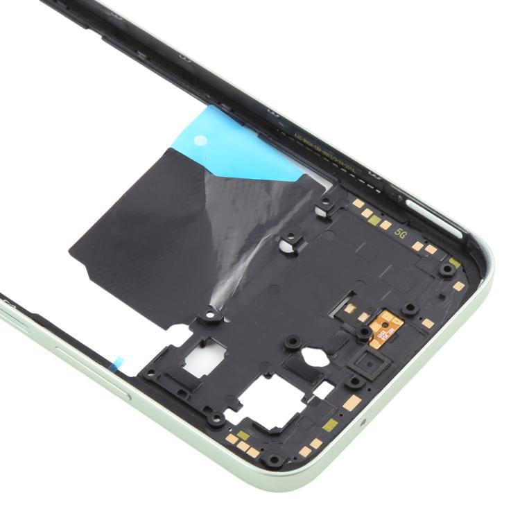 Xiaomi Redmi 15 5G Original Middle Frame Bezel Plate Replacement - Green, Compatible with Global Model