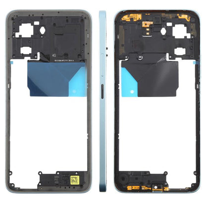 Xiaomi Redmi 15 5G Original Blue Middle Frame Bezel Plate Replacement - Compatible & Fully Tested