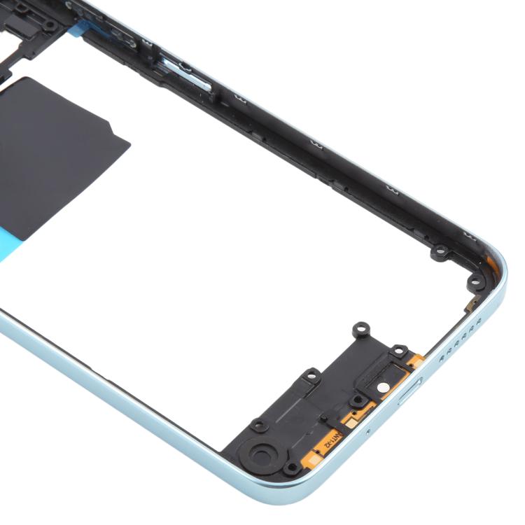 Xiaomi Redmi 15 5G Original Blue Middle Frame Bezel Plate Replacement - Compatible & Fully Tested