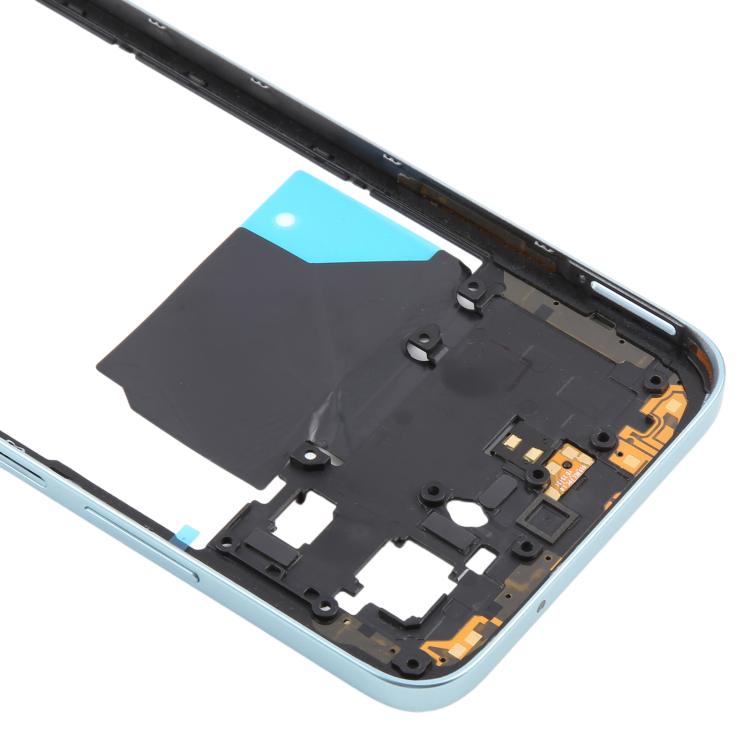 Xiaomi Redmi 15 5G Original Blue Middle Frame Bezel Plate Replacement - Compatible & Fully Tested