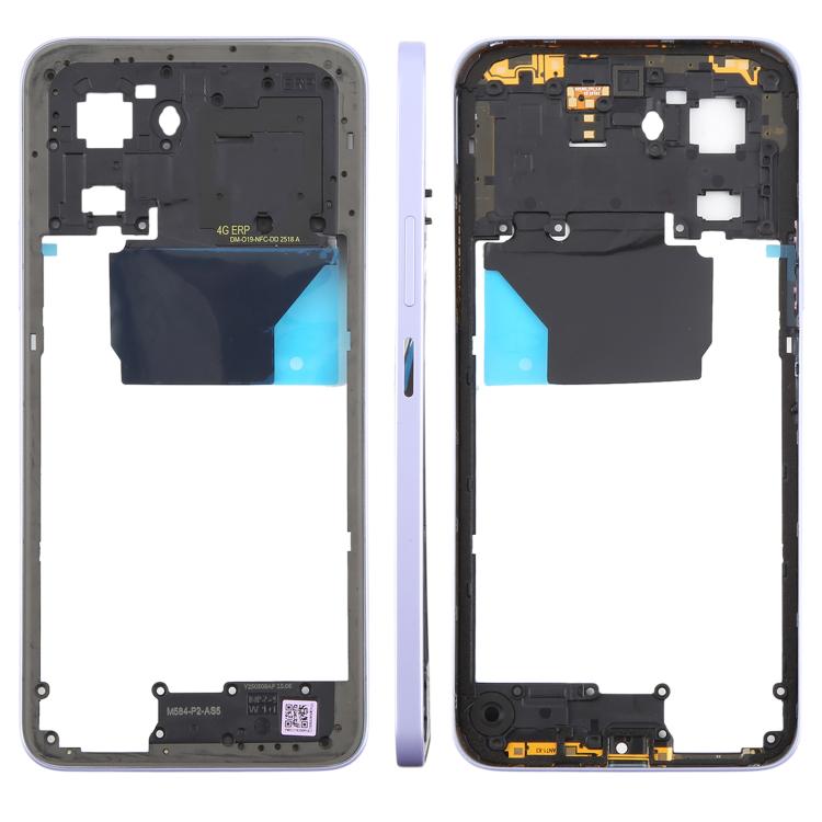 Xiaomi Redmi 15 5G Original Purple Middle Frame Bezel Plate Replacement - Compatible & Checked