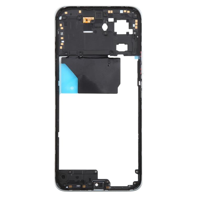 Original Silver Middle Frame Bezel Plate Replacement for Xiaomi Redmi 15 5G - Compatible & Tested