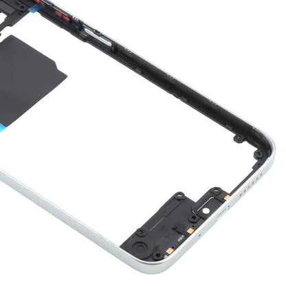 Original Silver Middle Frame Bezel Plate Replacement for Xiaomi Redmi 15 5G - Compatible & Tested