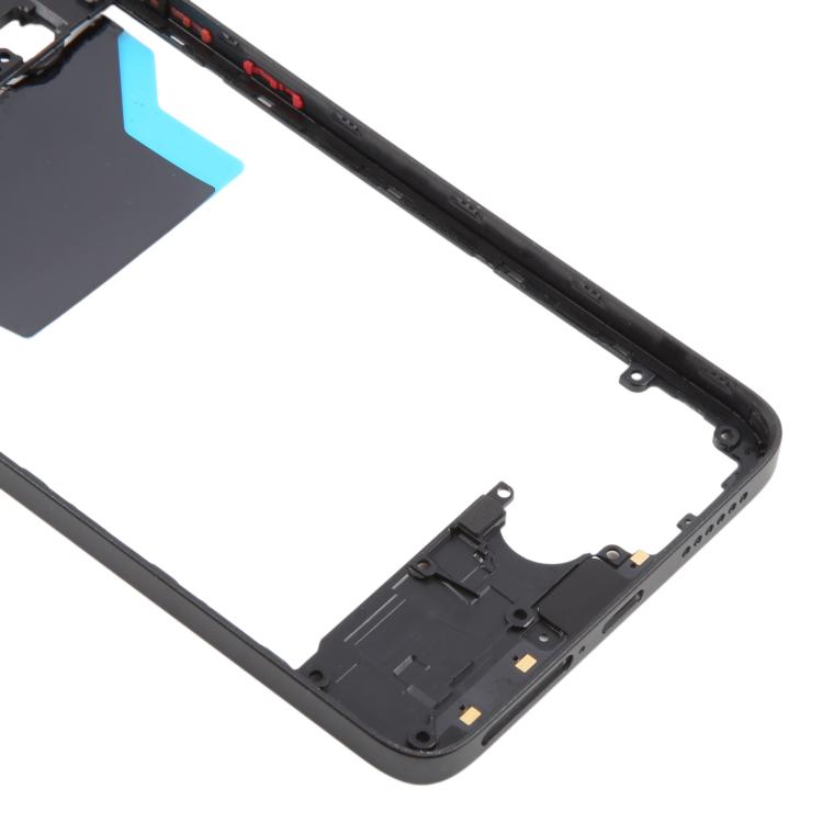 Xiaomi Redmi Note 14 4G Original Middle Frame Bezel Plate (Black) - Replacement for Damaged Parts
