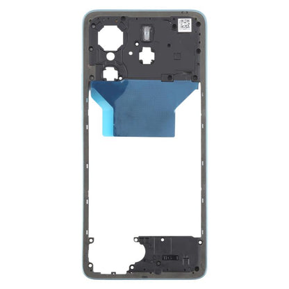 Original Blue Middle Frame Bezel Plate Replacement for Xiaomi Redmi Note 14 4G - Quality Checked Component