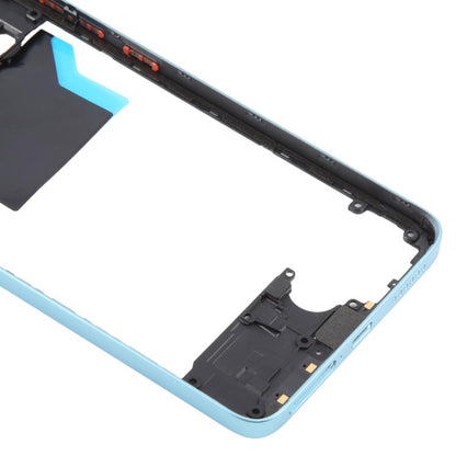 Original Blue Middle Frame Bezel Plate Replacement for Xiaomi Redmi Note 14 4G - Quality Checked Component