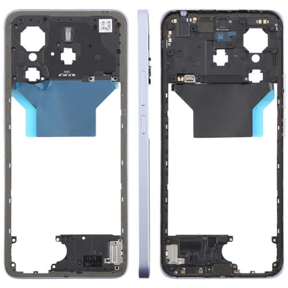 Original Purple Middle Frame Bezel Plate for Xiaomi Redmi Note 14 4G - Replacement Part