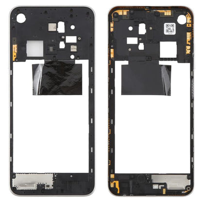 ZTE nubia Focus 2 Z2462N Replacement Plastic Middle Frame Bezel Plate (White) - Perfect Fit & Quality Checked