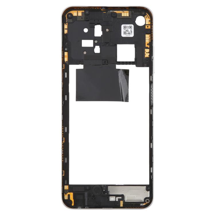 ZTE nubia Focus 2 Z2462N Replacement Plastic Middle Frame Bezel Plate (White) - Perfect Fit & Quality Checked