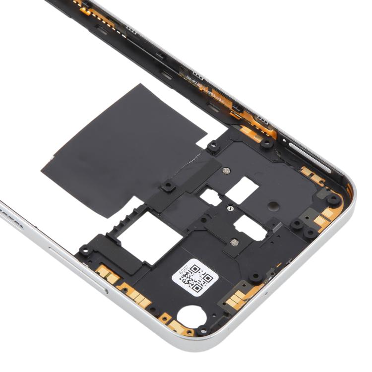 ZTE nubia Focus 2 Z2462N Replacement Plastic Middle Frame Bezel Plate (White) - Perfect Fit & Quality Checked