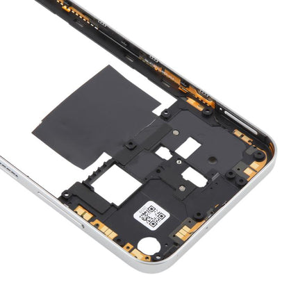ZTE nubia Focus 2 Z2462N Replacement Plastic Middle Frame Bezel Plate (White) - Perfect Fit & Quality Checked
