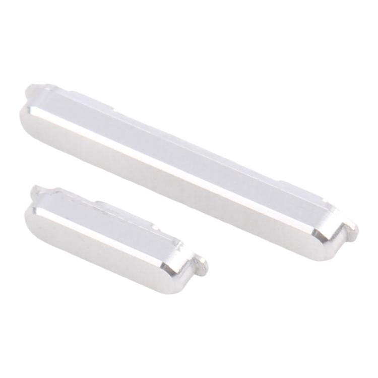 Replacement Power & Volume Control Buttons for Sony Xperia 5 V (Silver) - Compatible, Checked & Ready to Install