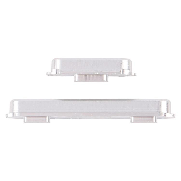 Replacement Power & Volume Control Buttons for Sony Xperia 5 V (Silver) - Compatible, Checked & Ready to Install