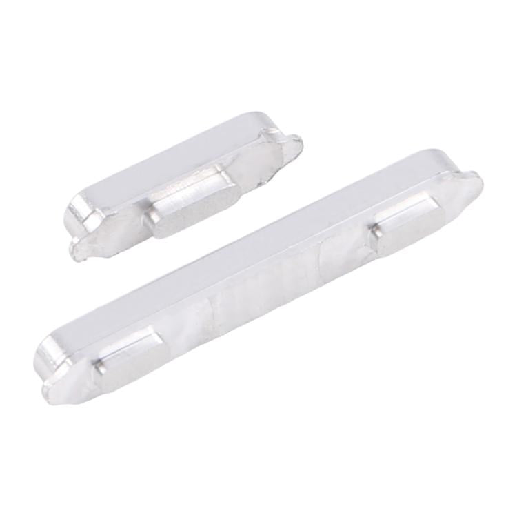 Replacement Power & Volume Control Buttons for Sony Xperia 5 V (Silver) - Compatible, Checked & Ready to Install
