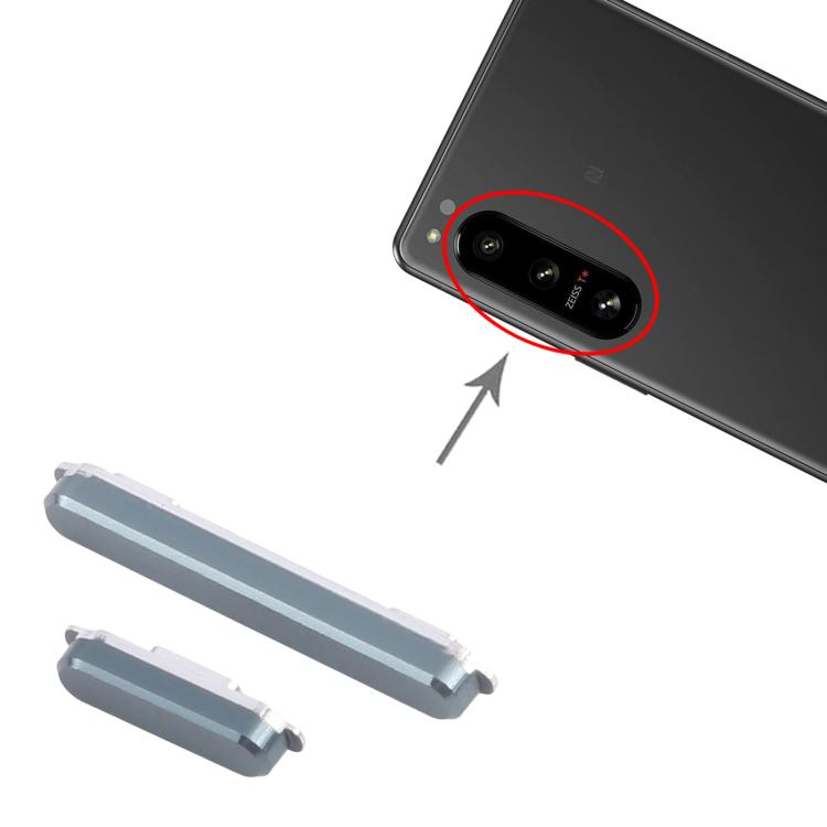 Replacement Power Button & Volume Control Button for Sony Xperia 5 IV (Green) - Quality Checked