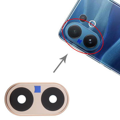Gold Camera Lens Cover Replacement for vivo V60 5G - Perfect Fit, Quality Checked, Professional Installation Recommended