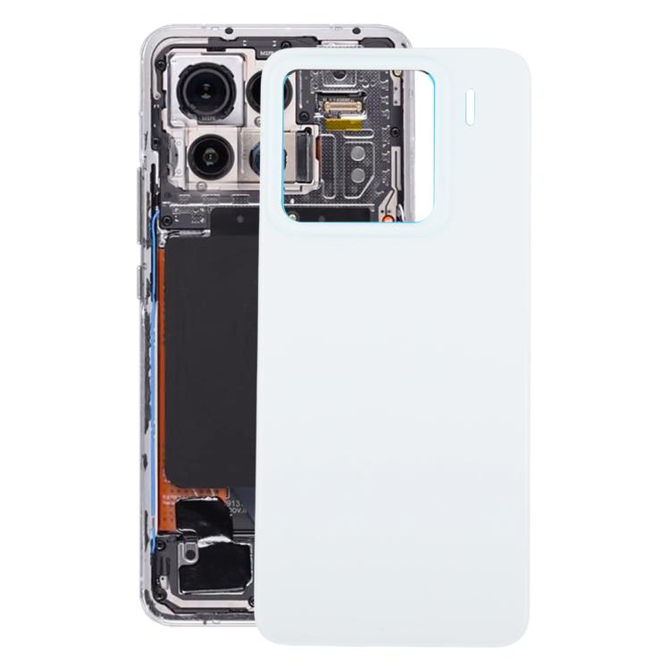 Xiaomi 15 White OEM Battery Back Cover Replacement - Perfect Fit, Quality Checked, Professional Installation Recommended