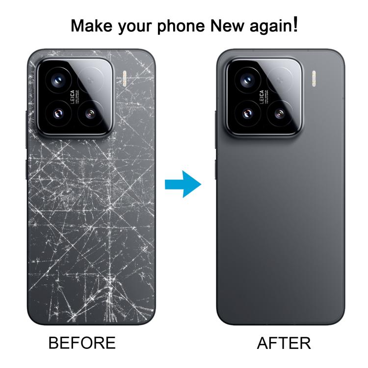 Xiaomi 15 Green OEM Battery Back Cover Replacement - Perfect Fit, Professional Installation Recommended