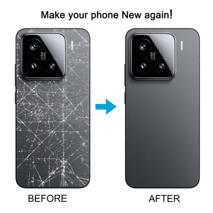 Xiaomi 15 White OEM Battery Back Cover Replacement - Perfect Fit, Quality Checked, Professional Installation Recommended