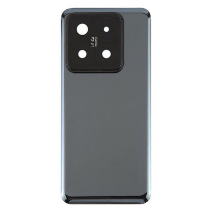 Xiaomi 14 Pro Black OEM Battery Back Cover with Camera Lens Frame - Replacement Part for Your Device