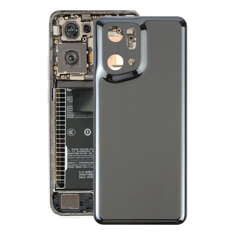 OEM Black Battery Back Cover for OPPO Find X5 Pro - Perfect Fit Replacement Housing