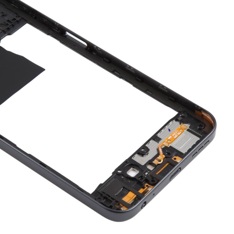 Original Middle Frame Bezel Plate Replacement for Tecno Pop 10 (Black) - Quality Checked, Perfect Fit