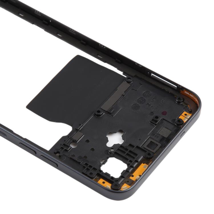 Original Middle Frame Bezel Plate Replacement for Tecno Pop 10 (Black) - Quality Checked, Perfect Fit