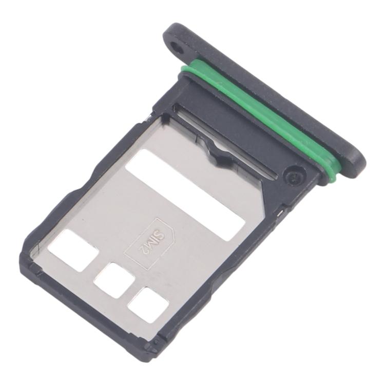 Original SIM Card Tray Set for Honor 100 - 10pcs Replacement (Black) - Professional Installation Recommended
