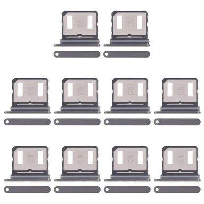 Honor 500 Pro Original SIM Card Tray (Black) - 10pcs Replacement Set for Flawless Compatibility