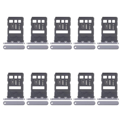 Original SIM Card Tray Set for Honor Magic5 - 10pcs Black Replacement Trays (Professional Installation Recommended)