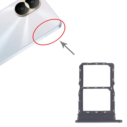 Original SIM Card Tray Set for Honor Play7T - 10pcs (Black) - Replace Broken or Unusable Trays