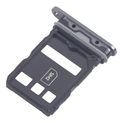 Original SIM Card Tray Set for Honor Magic6 Pro - 10pcs Replacement Tray (Black)