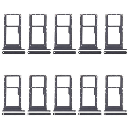 Honor X5 SIM Card Tray Set - 10pcs Original Black SIM & Micro SD Card Trays for Replacement