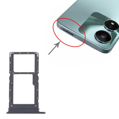 Honor X5 SIM Card Tray Set - 10pcs Original Black SIM & Micro SD Card Trays for Replacement