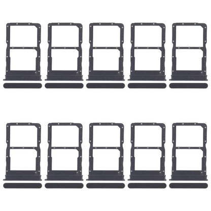 Original SIM Card Tray Set for Honor X40i - 10pcs Black Replacement Trays, Quality Checked & Fully Compatible