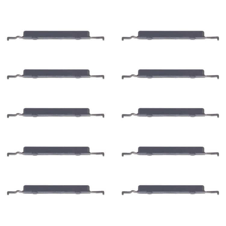 Original Volume Control Button Replacement for Honor X7b 5G (Black) - 10pcs, Checked Quality