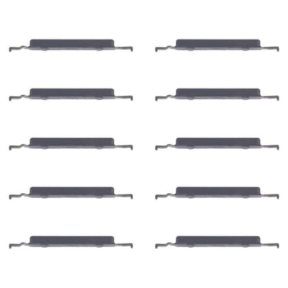 Original Volume Control Button Replacement for Honor X7b 5G (Black) - 10pcs, Checked Quality