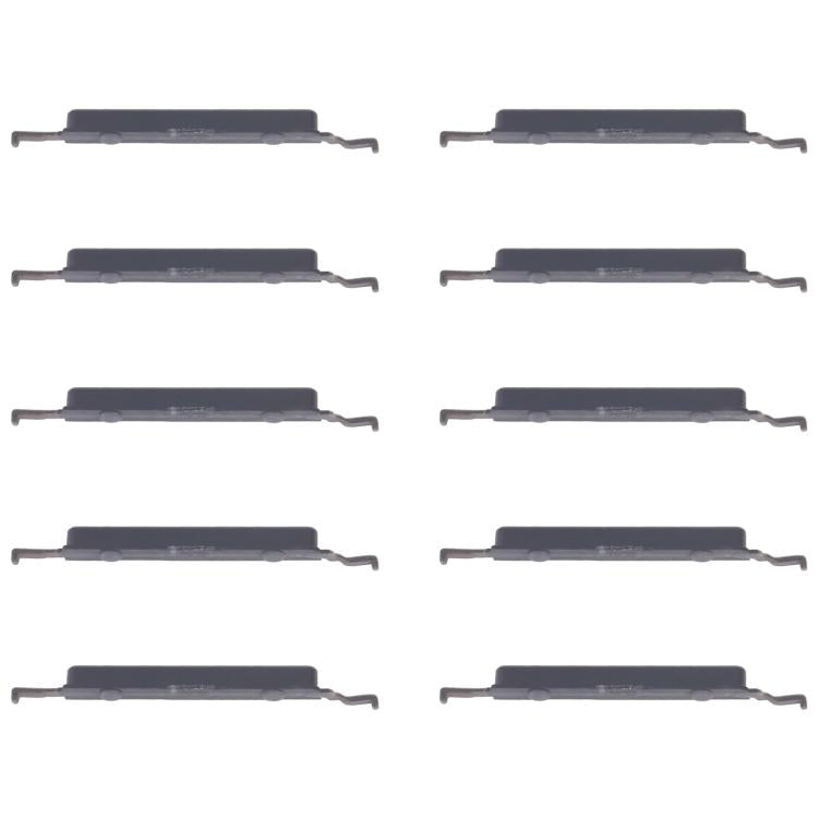 Original Black Volume Control Button Replacement for Honor Play 8T - 10pcs, Fully Tested & Compatible