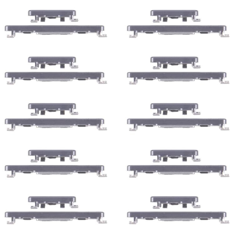 Original Power & Volume Control Button Replacement for Honor Magic6 Pro (Black) - 10 Pairs Available