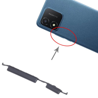 Original Power & Volume Control Button Replacement for Honor X5 (10 Pairs, Black) - Professional Installation Recommended
