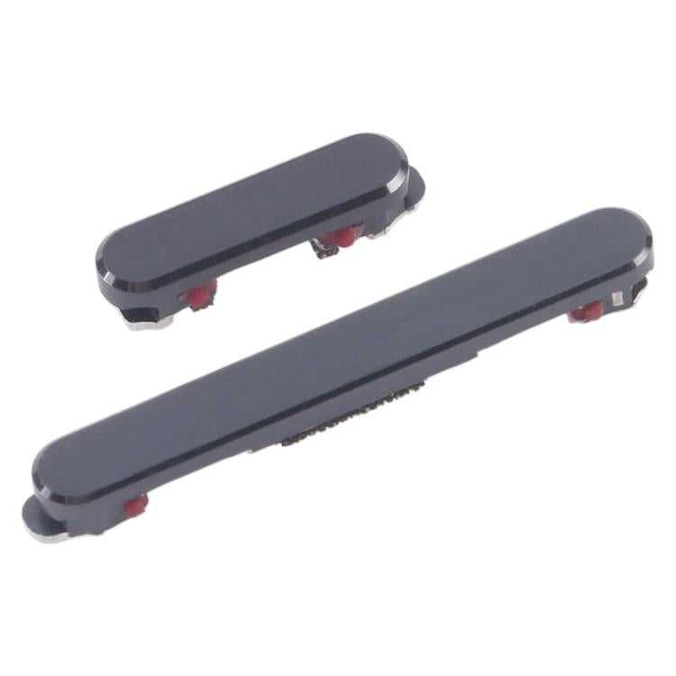 Honor Magic8 Original Replacement Power & Volume Control Buttons (10 Pairs, Black) - Compatible Parts