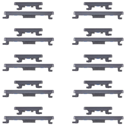 Original Power & Volume Control Button Replacement for Honor 200 (10 Pairs, Black) - Professional Installation Recommended