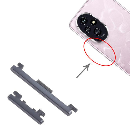 Original Power & Volume Control Button Replacement for Honor 200 (10 Pairs, Black) - Professional Installation Recommended