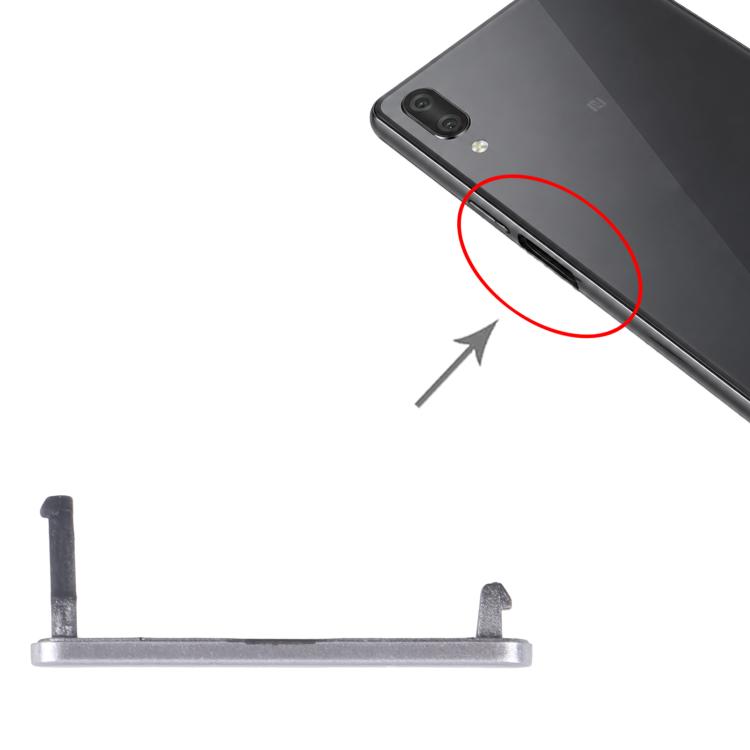 Original Dustproof Cap for Sony Xperia L3 (Silver) - Replace Broken SIM Dust Block, Quality Checked