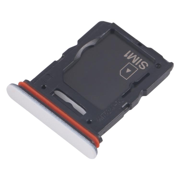 Sony Xperia 10 VII Original SIM Card Tray + Micro SD Card Tray (White) - Lightweight, Compatible Accessory