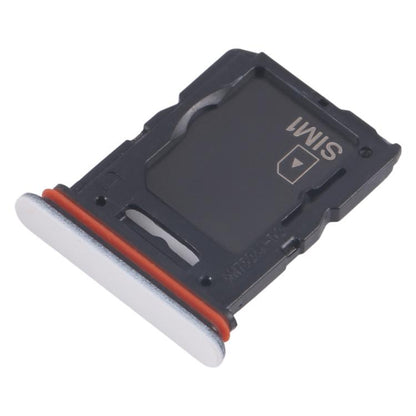 Sony Xperia 10 VII Original SIM Card Tray + Micro SD Card Tray (White) - Lightweight, Compatible Accessory