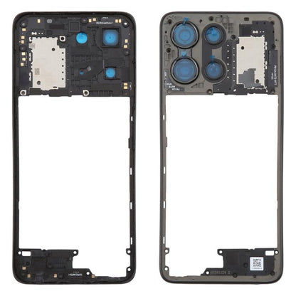 Motorola Moto G 2025 XT2513 Original Grey Middle Frame Bezel Plate Replacement Part