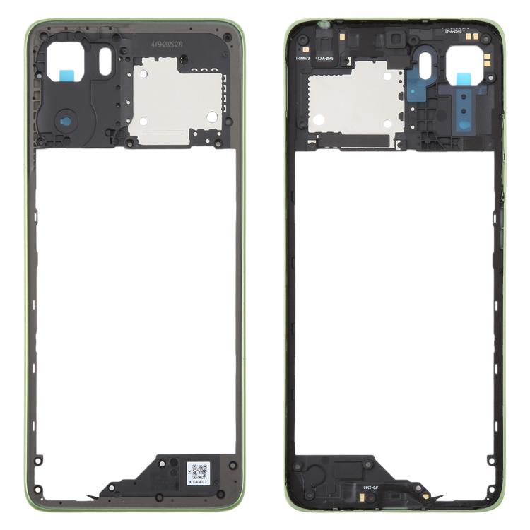 Original Green Middle Frame Bezel Plate Replacement for Motorola Moto G06 (4G) - Quality Checked