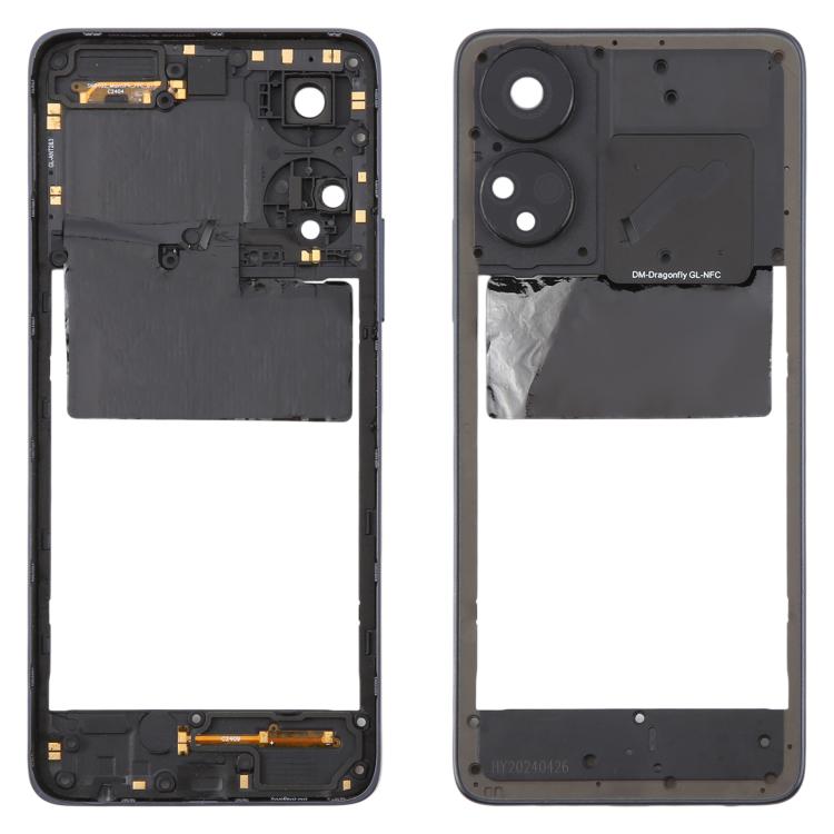 TCL 50 5G T613P/T613K Original Black Middle Frame Bezel Plate Replacement - Compatible & Checked Quality